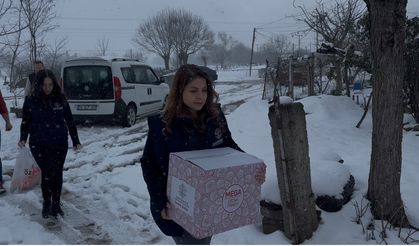 SAYENDE DERNEĞİ KARDA YANLIZ BIRAKMADI